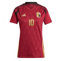 Belgicko Romelu Lukaku #10 Domáci Ženy futbalový dres ME 2024 Krátky Rukáv